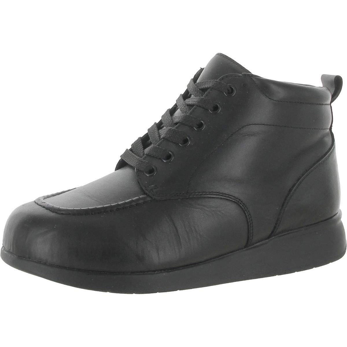 Grippy Outsole Mountain Climber Comfort Cushion Phoenix Plus Womens Leather Wedge Booties