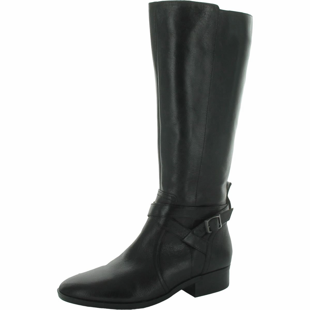 Thermal Barrier Rena Womens Slip On Zip Up Knee-High Boots