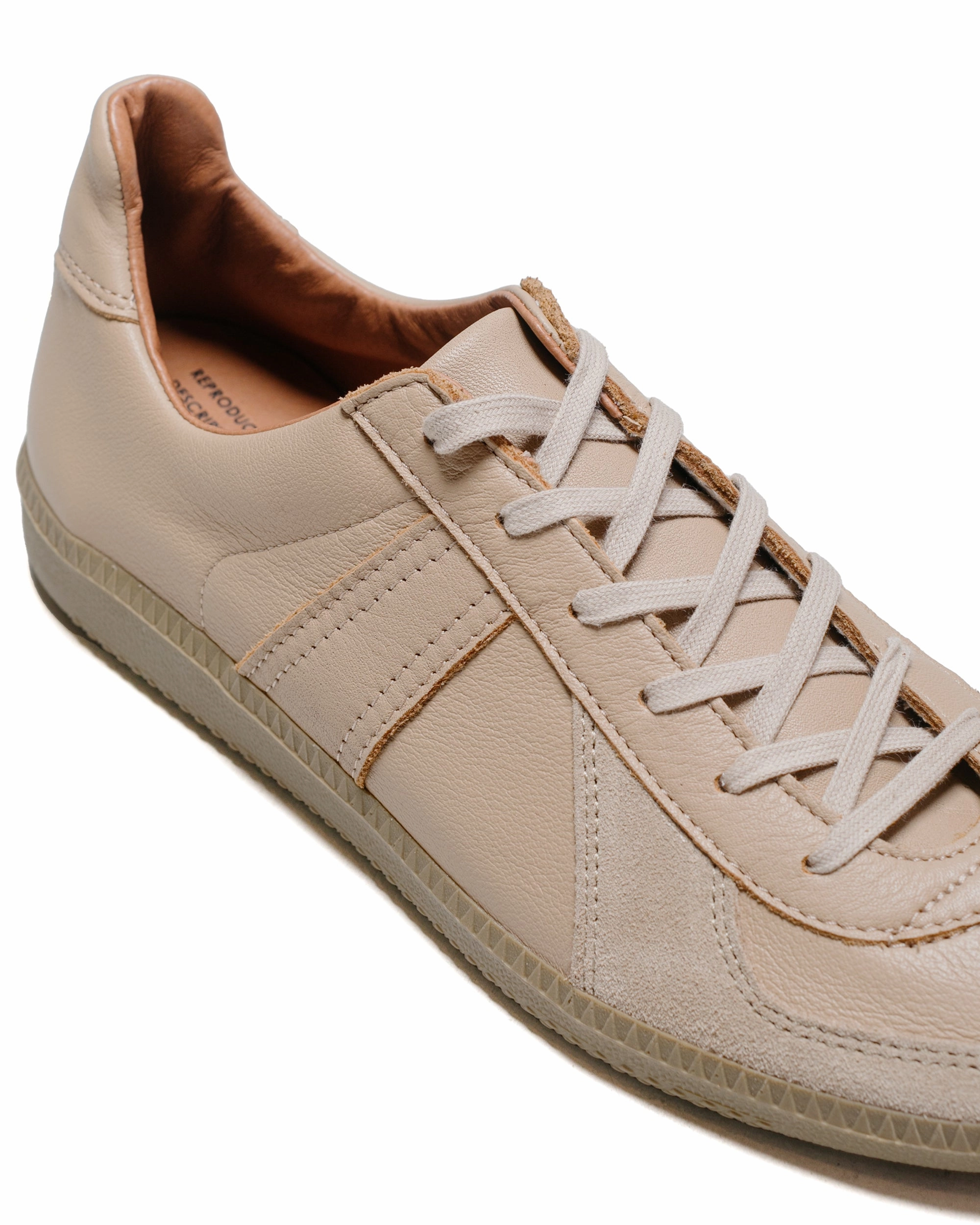 Soft Reproduction of Found German Military Trainer 1700L Cappuccino