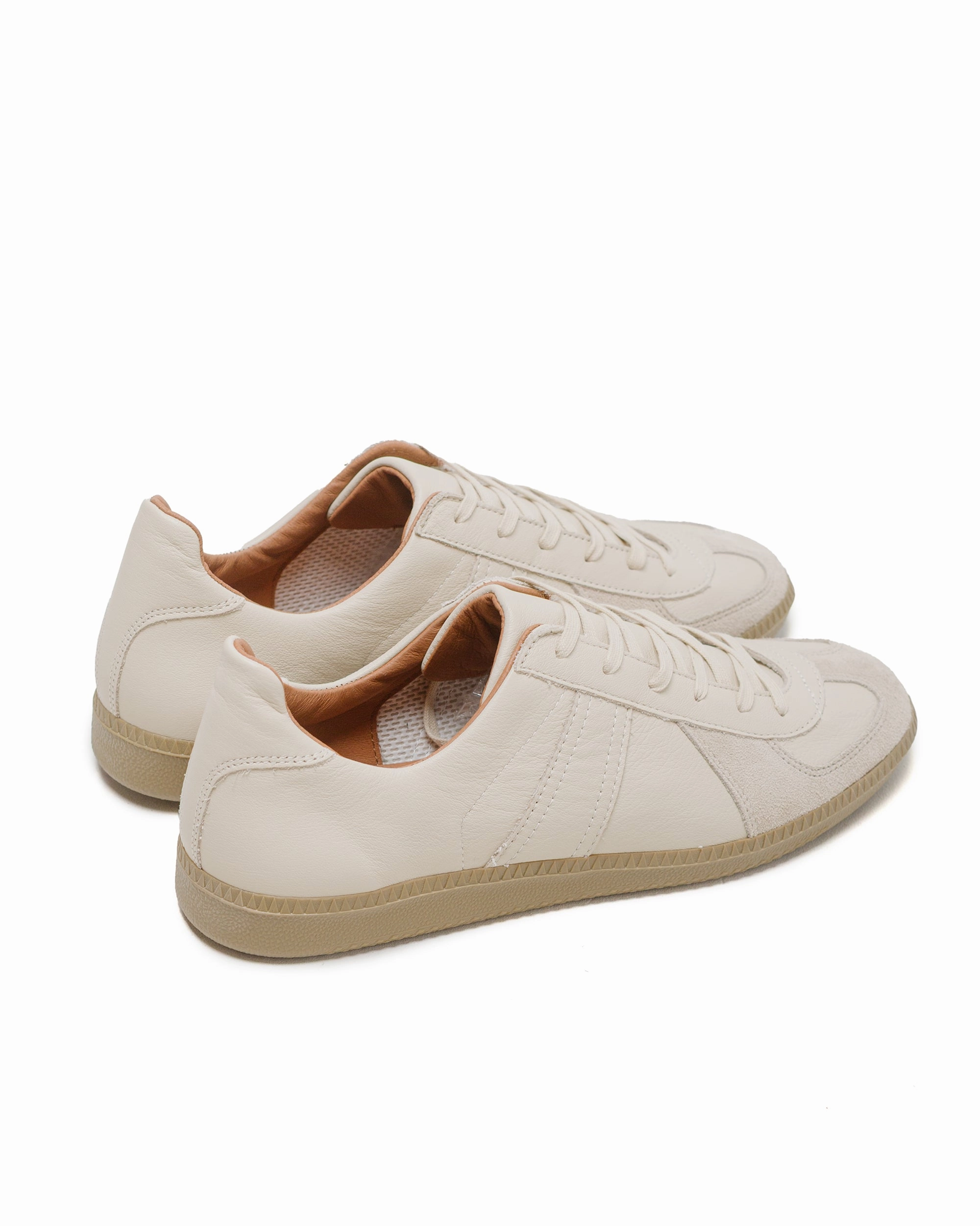 Reproduction of Found German Military Trainer 1700L Panna Wool Warm