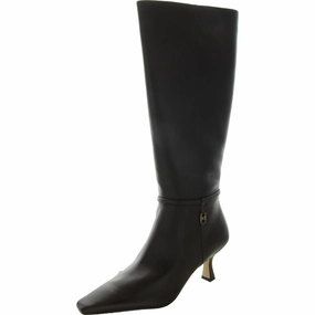 Raquel Womens Zipper Knee-High Boots Comfort Buckles