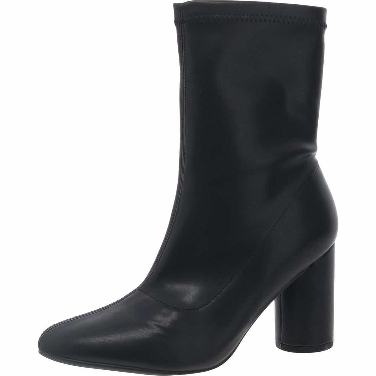 Rain Proof Womens Block Heel Man Made Booties
