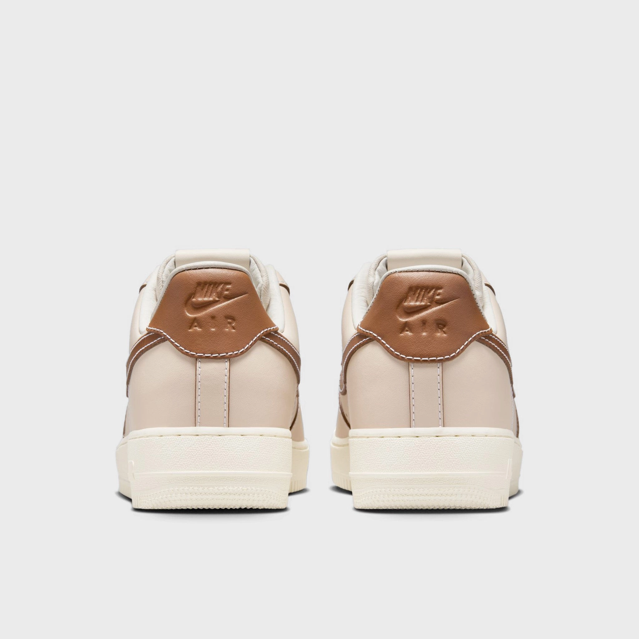 Breathable Design Nike Air Force 1 '07 Pearl White / Light British Tan