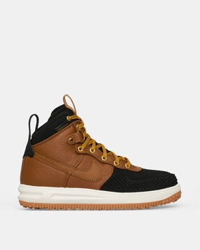 Lunar Force 1 Winterized Duckboot Ale Brown / Black Work Day Fit