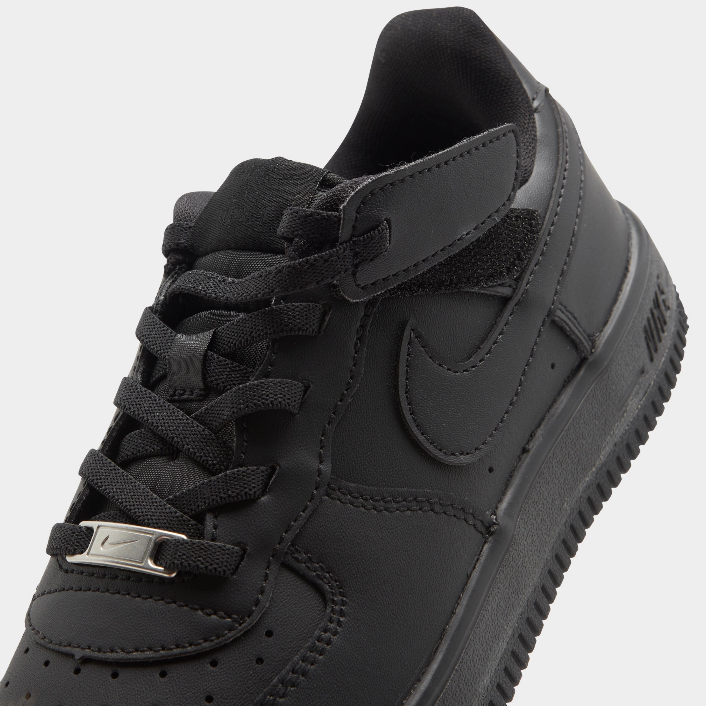 Nike Air Force 1 Low EasyOn PS Black / Black Hyperlock Fit Technology