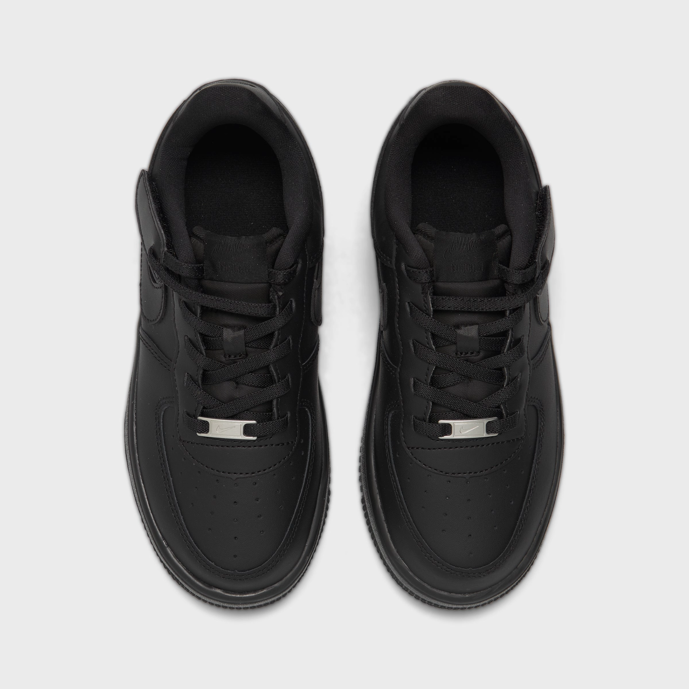 Nike Air Force 1 Low EasyOn PS Black / Black Durability Boost Adaptive Arch Support