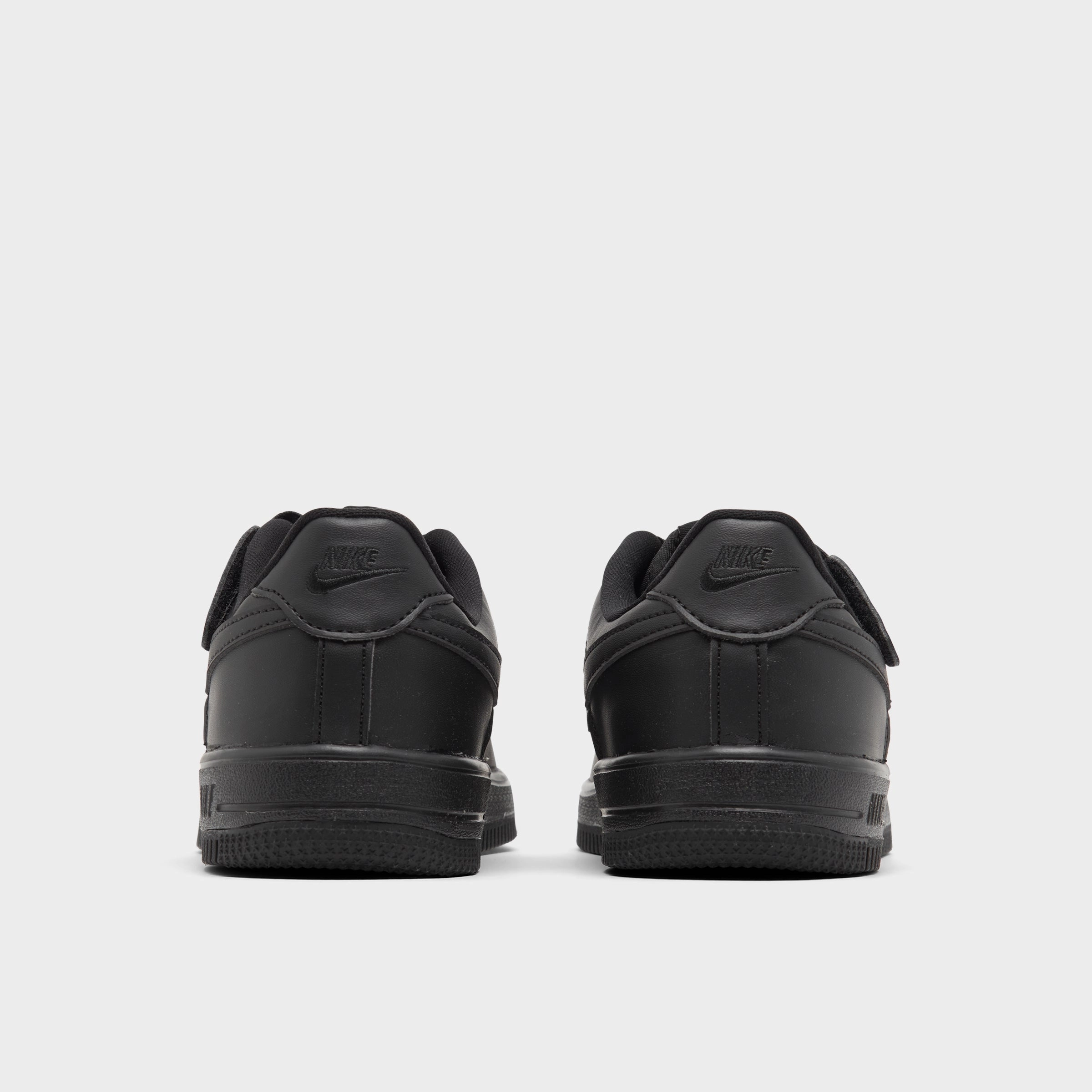 Nike Air Force 1 Low EasyOn PS Black / Black Cushion Layer Frame Sleek Design