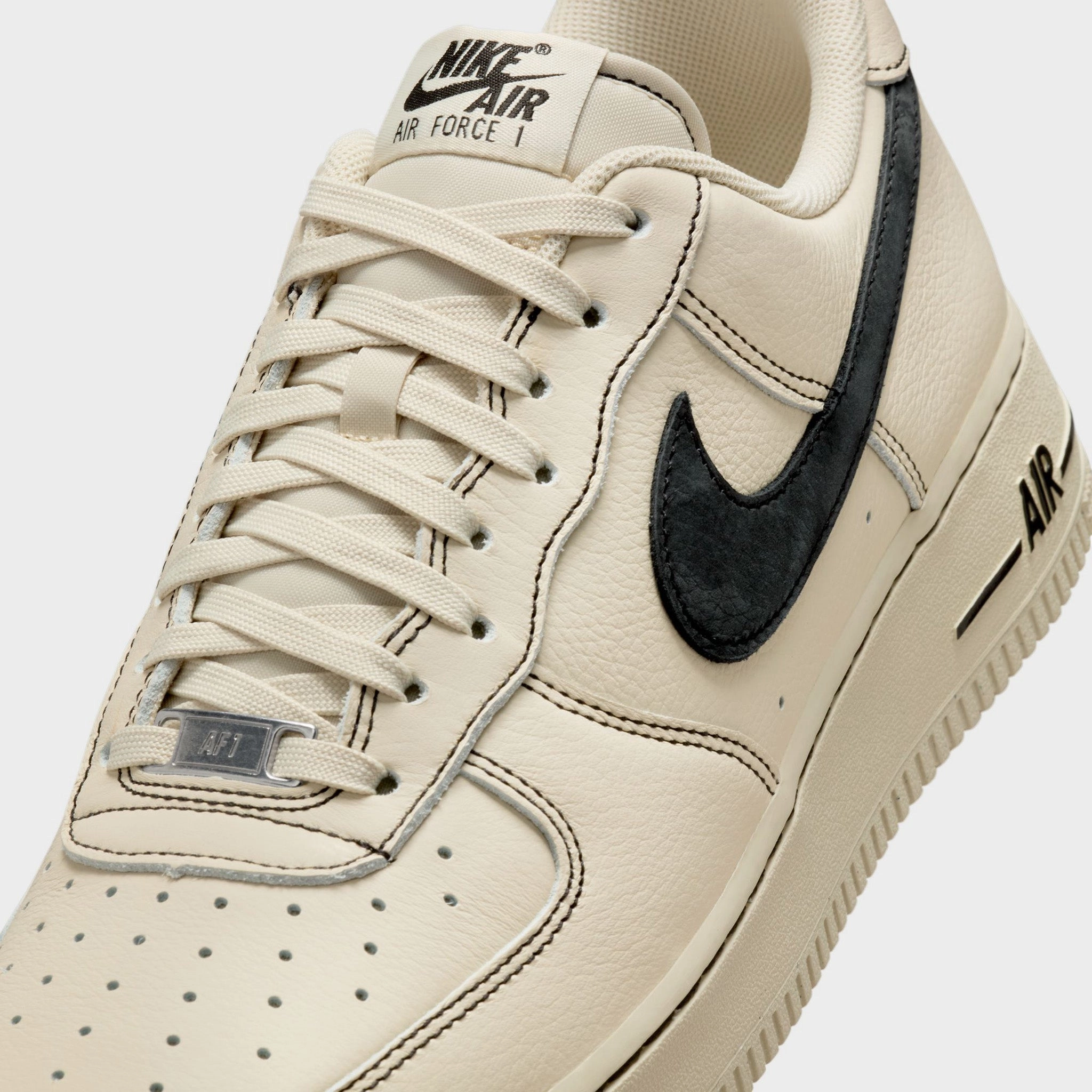 Nike Air Force 1 '07 LV8 Light Khaki / Black Abrasion Resistant Material