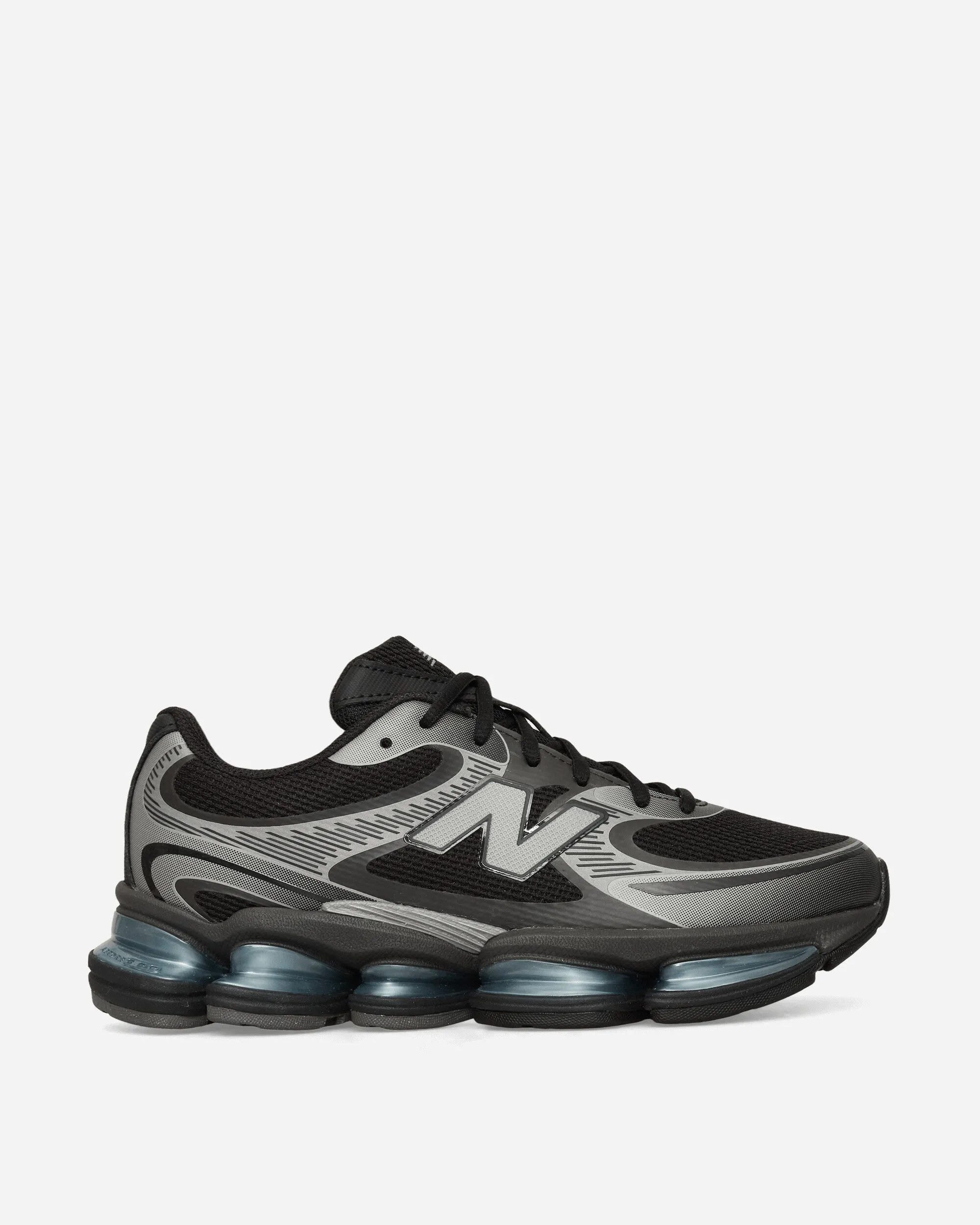 CrossTraining City Hustler ABZORB 2000 Sneakers Black / Dark Silver Metallic / Light Chrome Blue