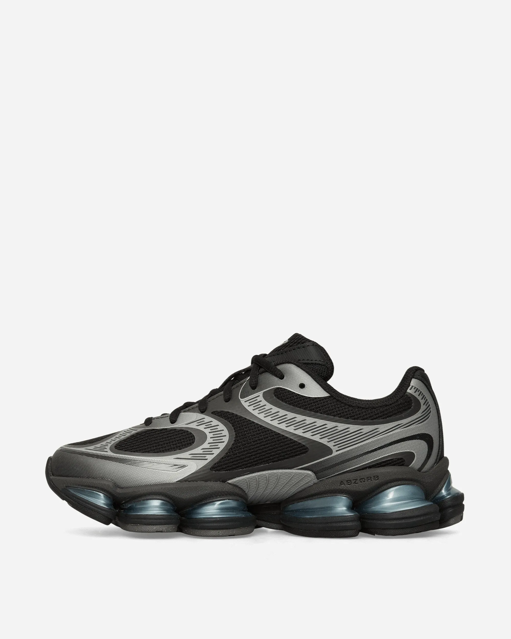 Ultimate Flex Vibrant sole ABZORB 2000 Sneakers Black / Dark Silver Metallic / Light Chrome Blue