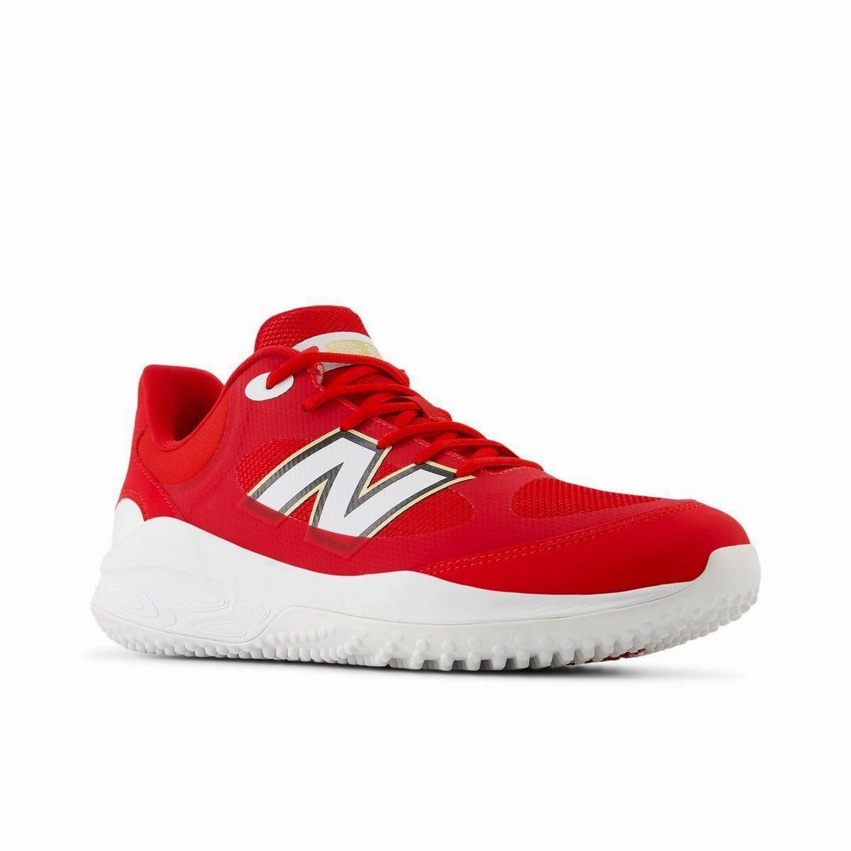 New Balance Men's Fresh Foam 3000 v7 Turf Baseball Shoes - Red - T3000TR7 Comfortable insoles Solo sports