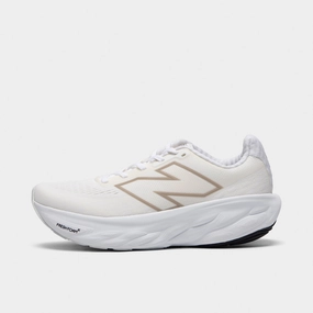 running endurance improvement soccer player shoes New Balance Women's Fresh Foam x 1080v14 White / Metallic Gold