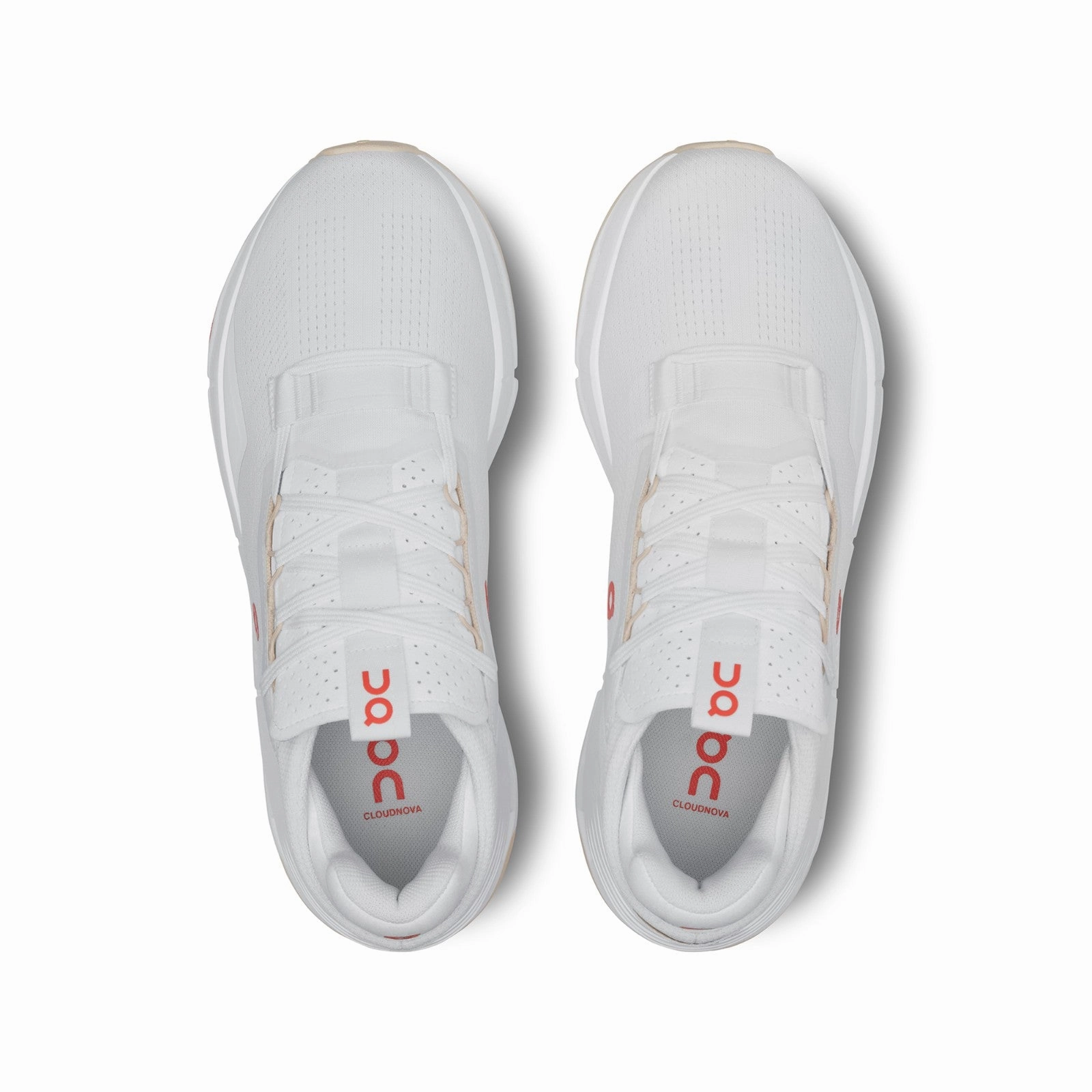 On Running Cloudnova 2 (White/Flame) Men Shoes 3ME30210256 Sports-Friendly