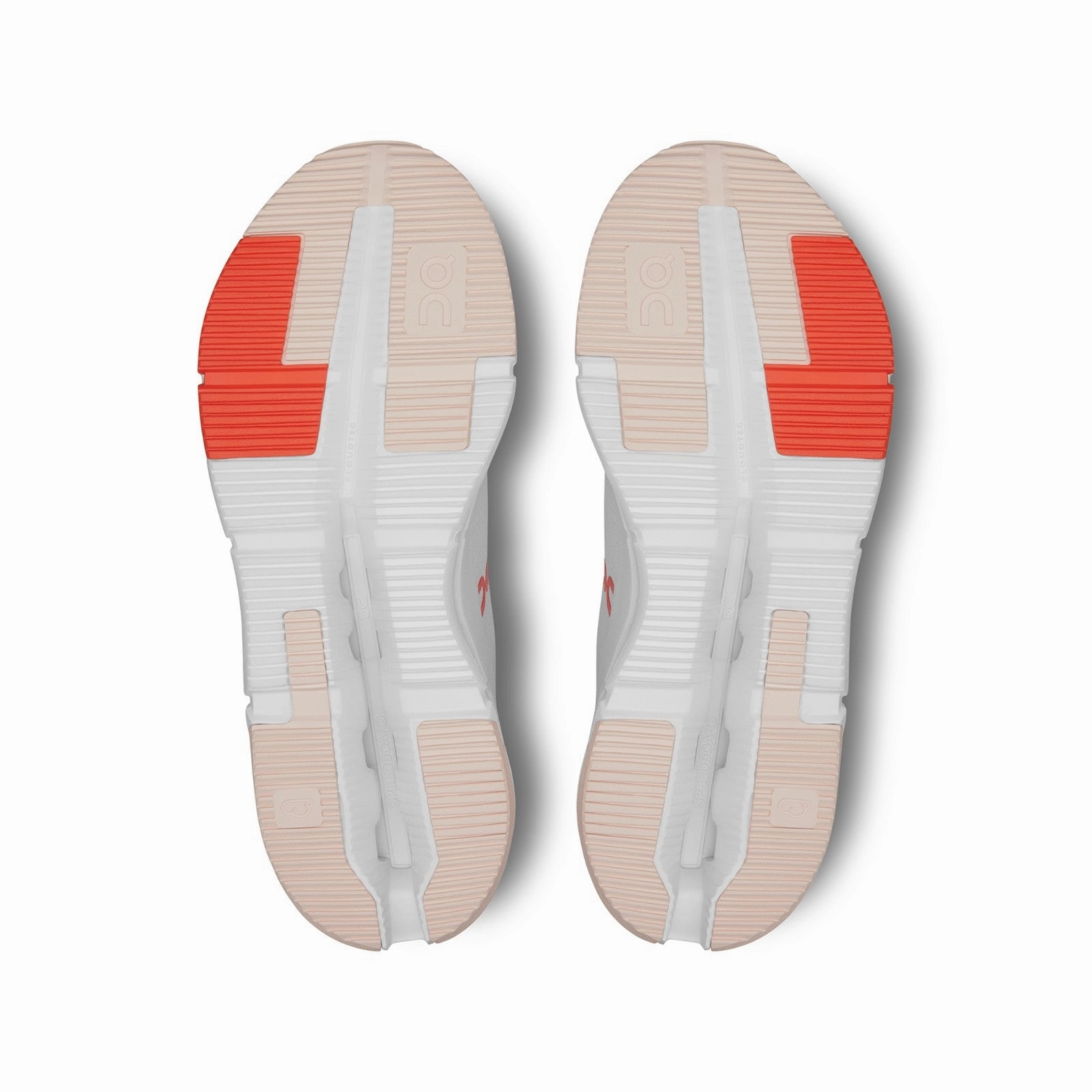 No Slip Everyday Support On Running Cloudnova 2 (White/Flame) Men Shoes 3ME30210256