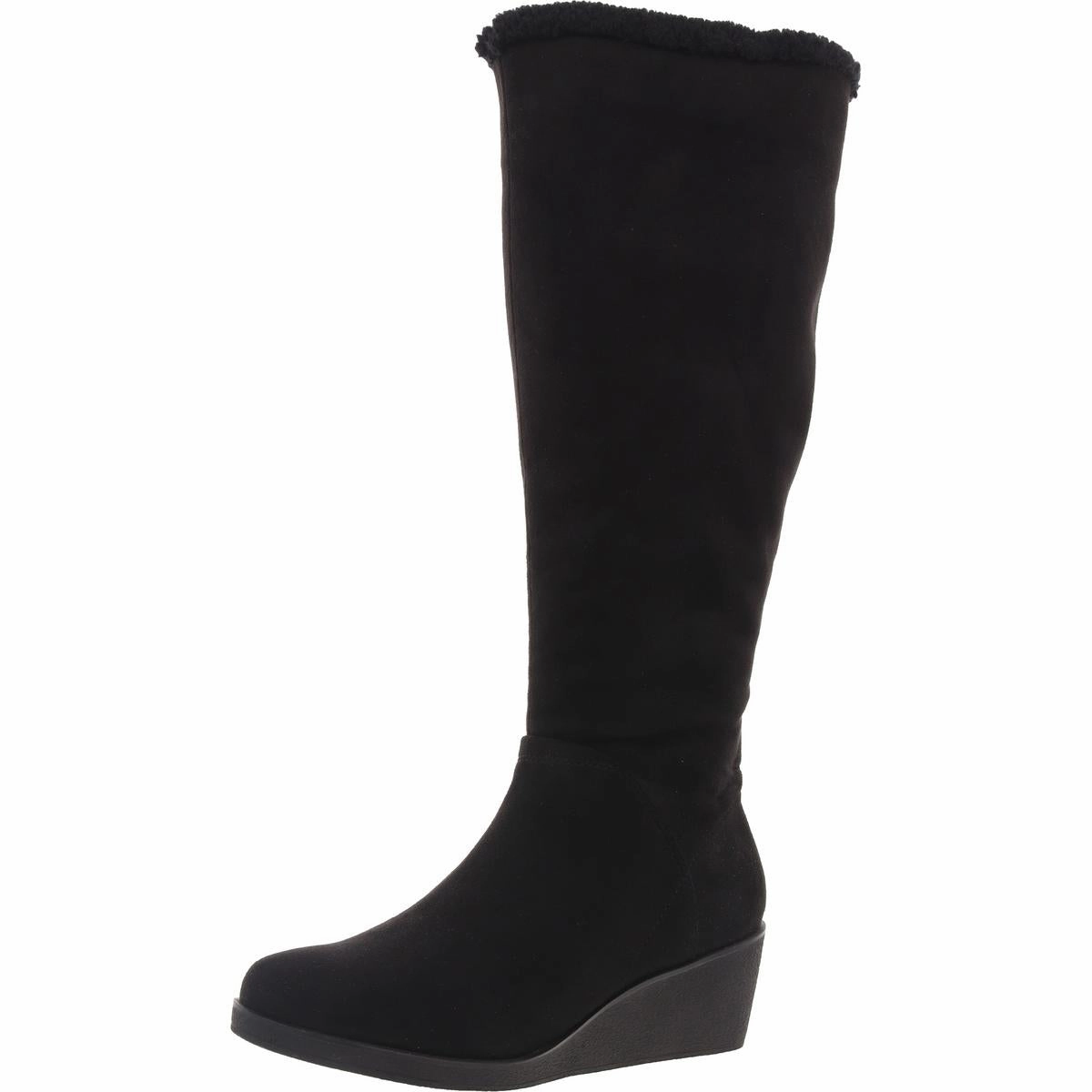 Womens Double Zipper Knee-High Boots Tokyo Mode