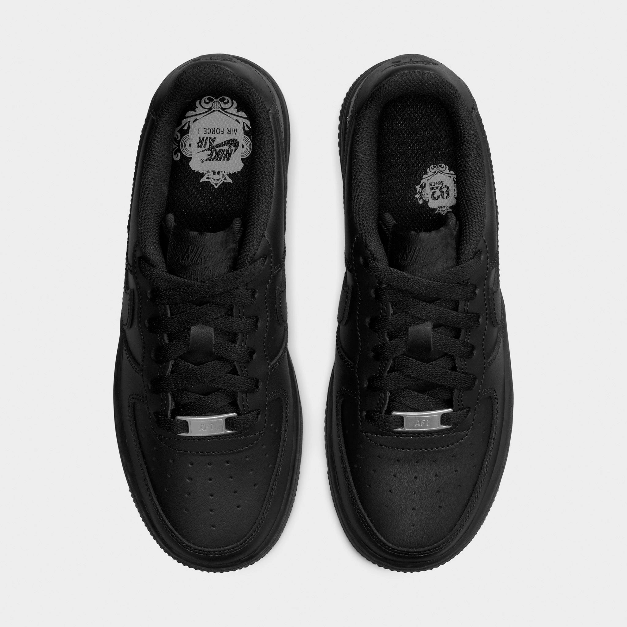 Nike Air Force 1 LE GS Black / Black Comfortable Flex