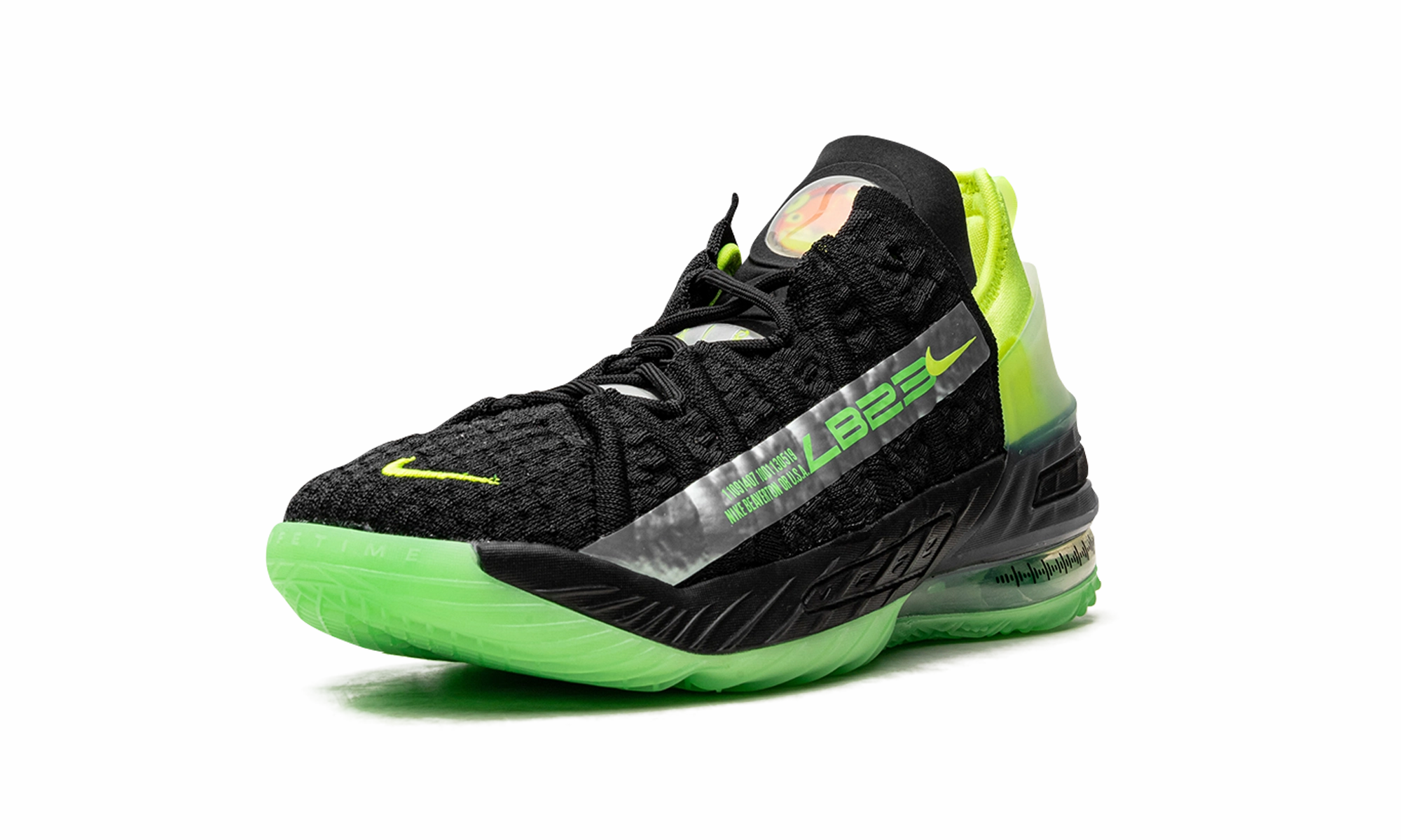 LeBron 18 GS Athlete Focus Build Training Day Use
