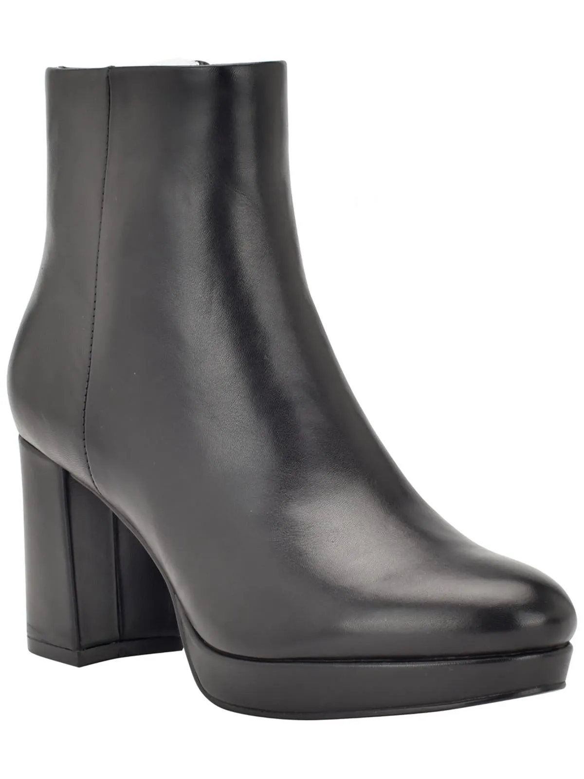Love Pair UDA Womens Faux Leather Block heel Booties