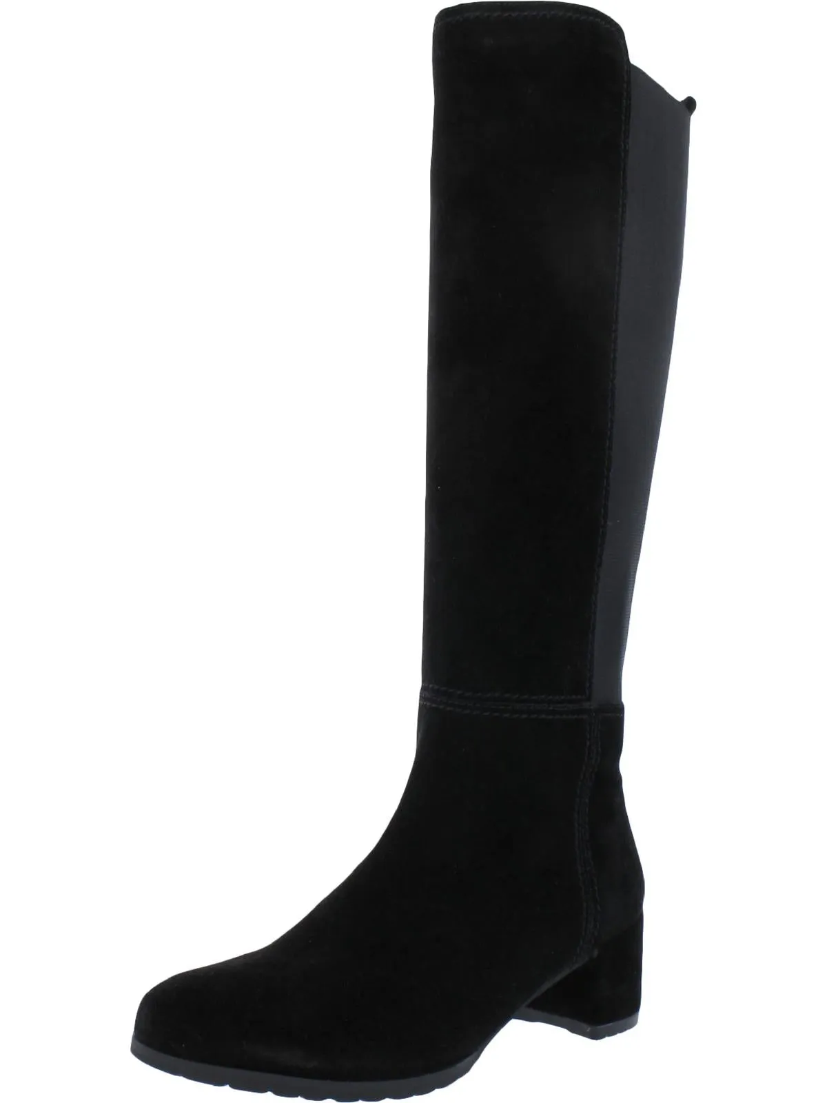 Water-resistant Young Professional Brent Womens Zipper Round Toe Knee-High Boots