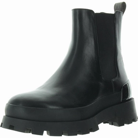 fashionable footwear Comfort Edge Rowan Womens Lugged Sole Leather Chelsea Boots