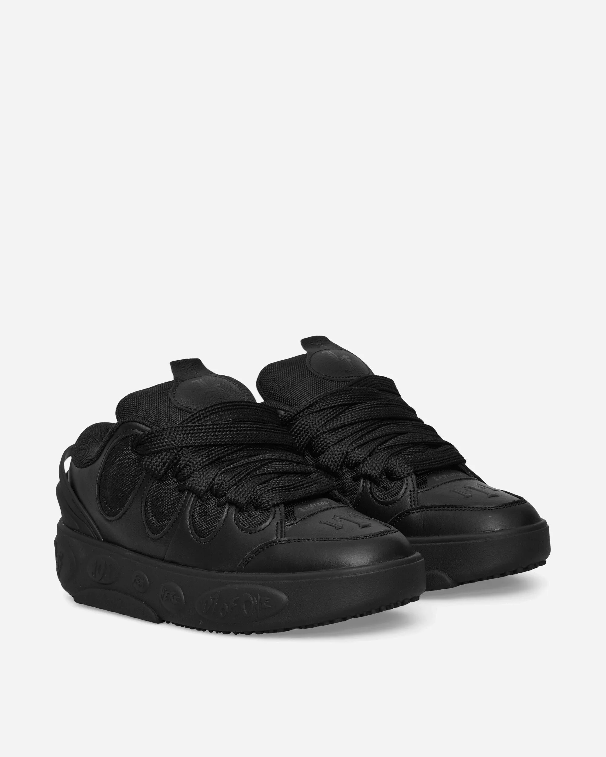 LaMelo Ball LaFranc?? 3X Black Sneakers Black Abrasion Shield Technology