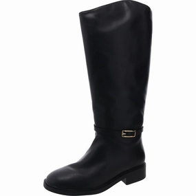 A1334600060001 Womens Wide Calf Leather Mid-Calf Boots heel cup Comfortable toe box