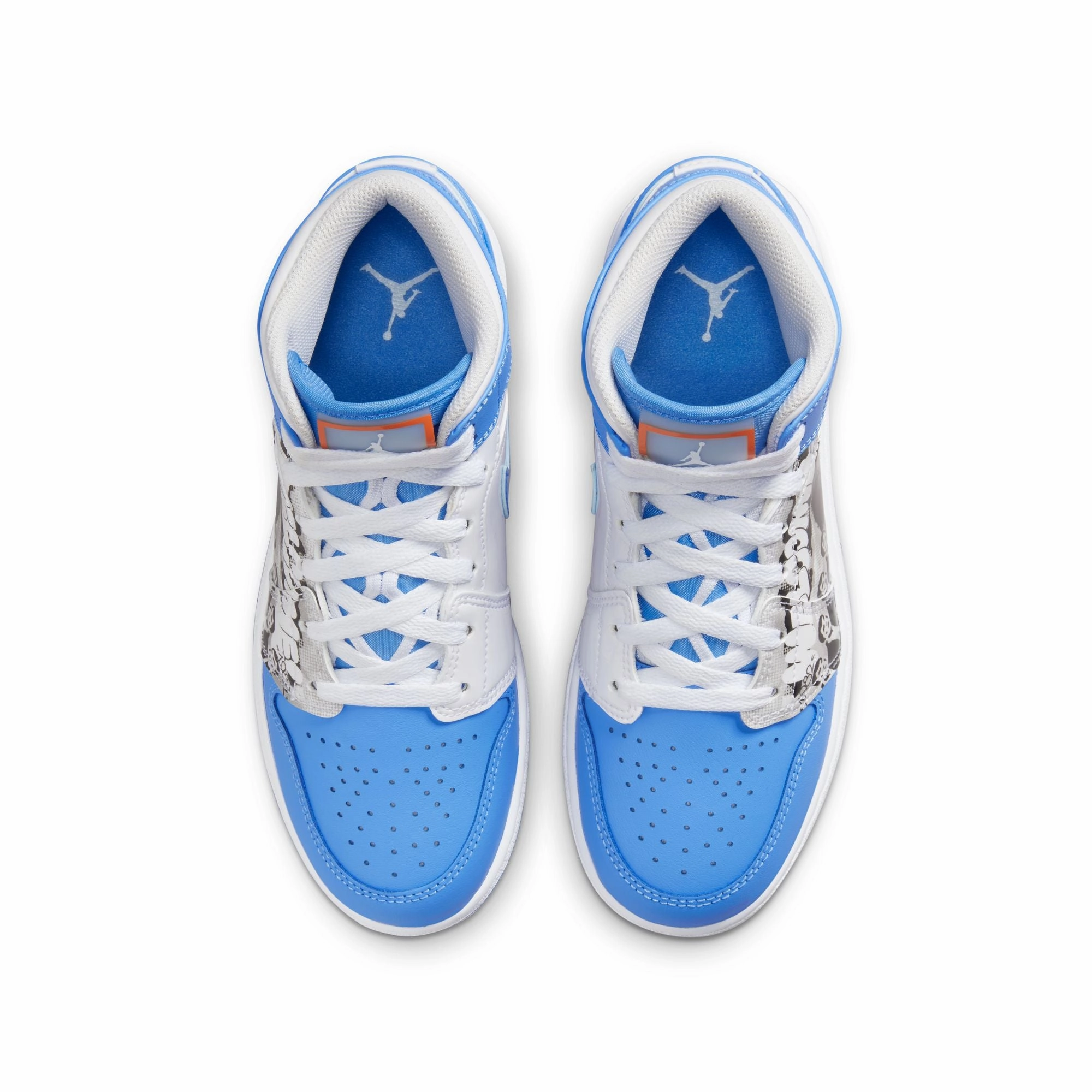 Air Jordan 1 Mid 'Sneaker School' DR6492-100 Athletic Fit