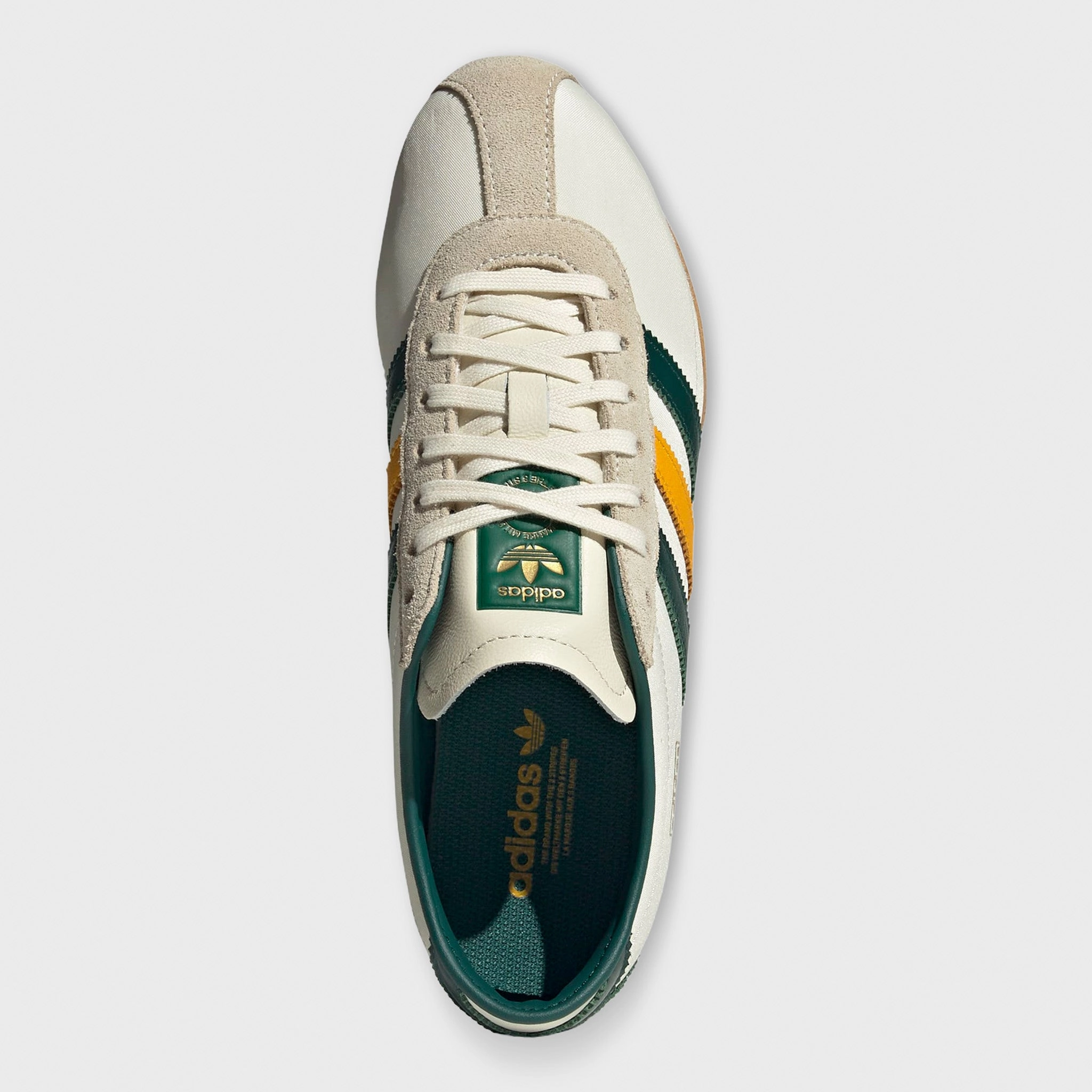 simple design adidas Originals Women's Tokyo Cream White / Collegiate Green - Gum