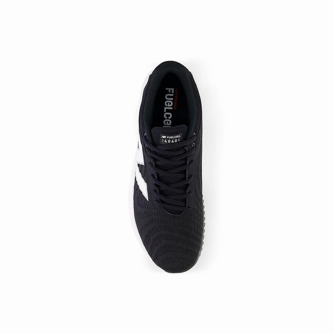 New Balance Men's FuelCell 4040 V7 Turf Baseball Shoes - Black / Optic White - T4040SK7 houndstooth - design shoes proprioceptive shoes