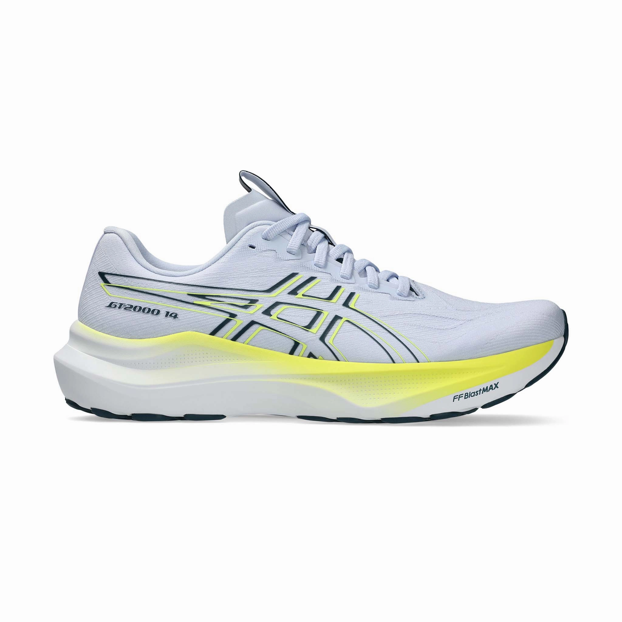 Midsole Cushioning running in a desert shoes ASICS | Men's GT-2000 14 Running Shoes - Blue Fade/Tranquil Teal