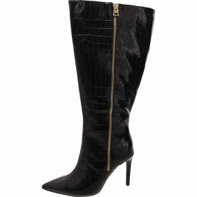 Cushioned Step All Day Wear Soldier SABRINAAP2XWC Womens Extra Wide Calf Manmade Knee-High Boots