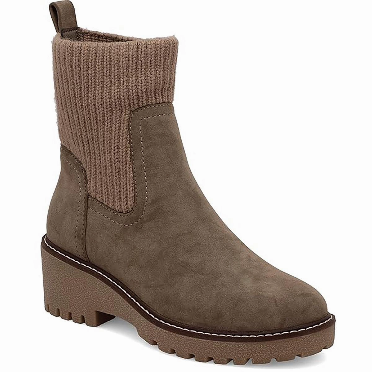 GS1492404 Womens Leather Laceless Ankle Boots Classic Thermal Core Windy Weather