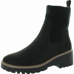 Statement Piece GS1492404 Womens Leather Laceless Ankle Boots