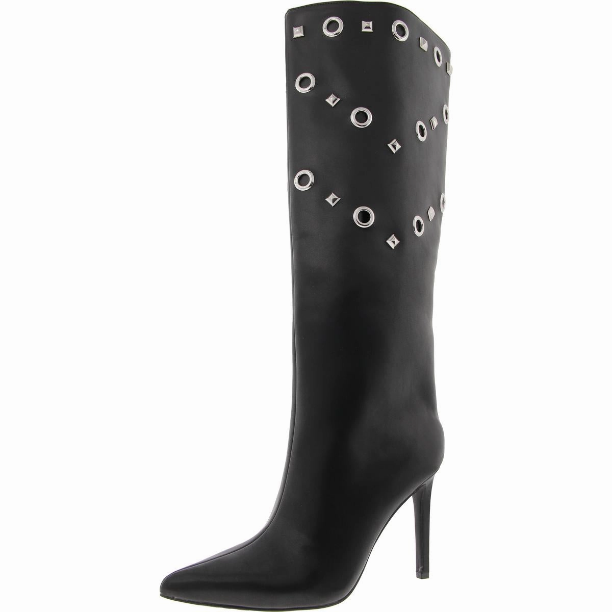 Comfort Lining Daily Walks SAIOA Womens Eyelet Manmade Knee-High Boots