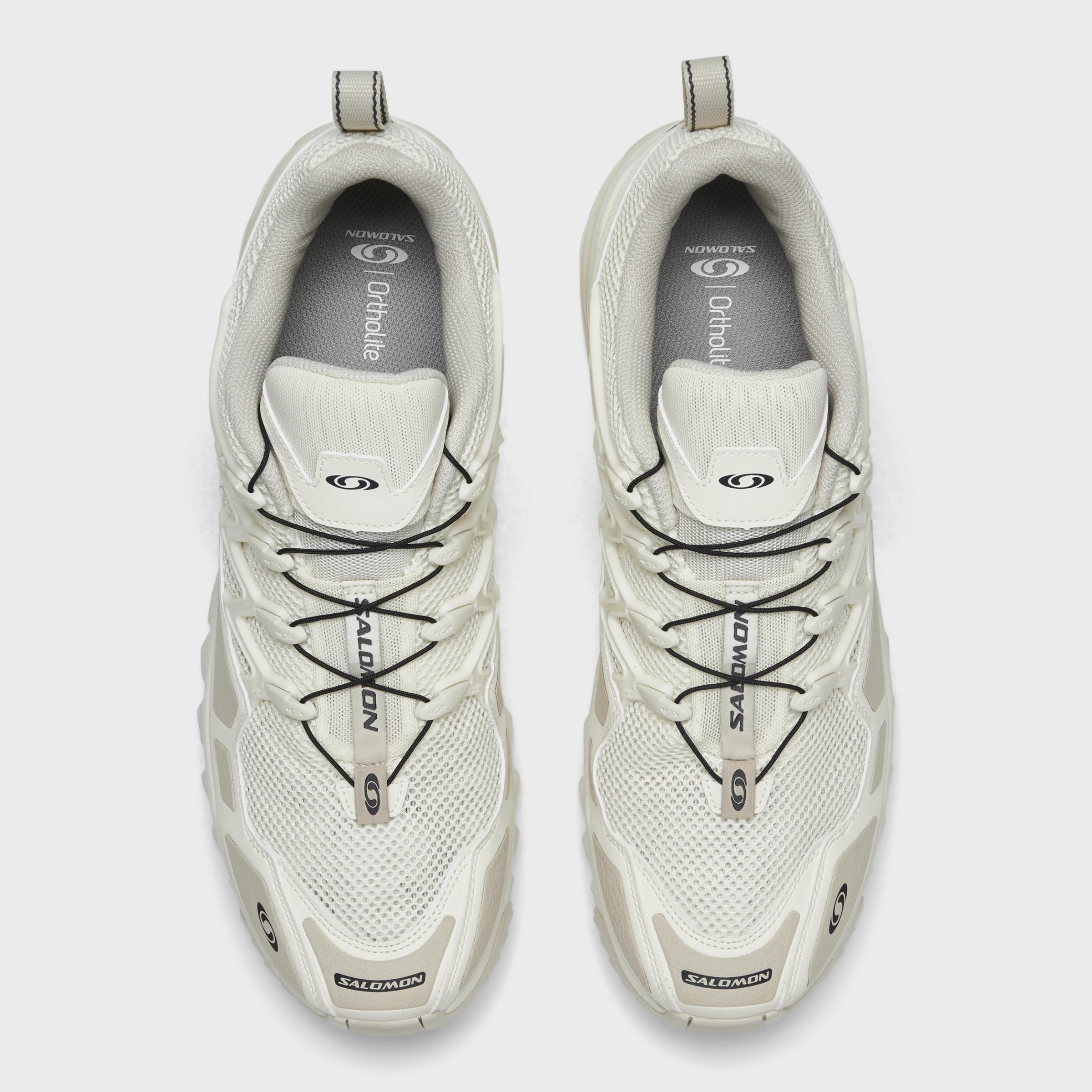 Street Style Buckle Up Salomon ACS  OG Vanilla / Ebony - Silver