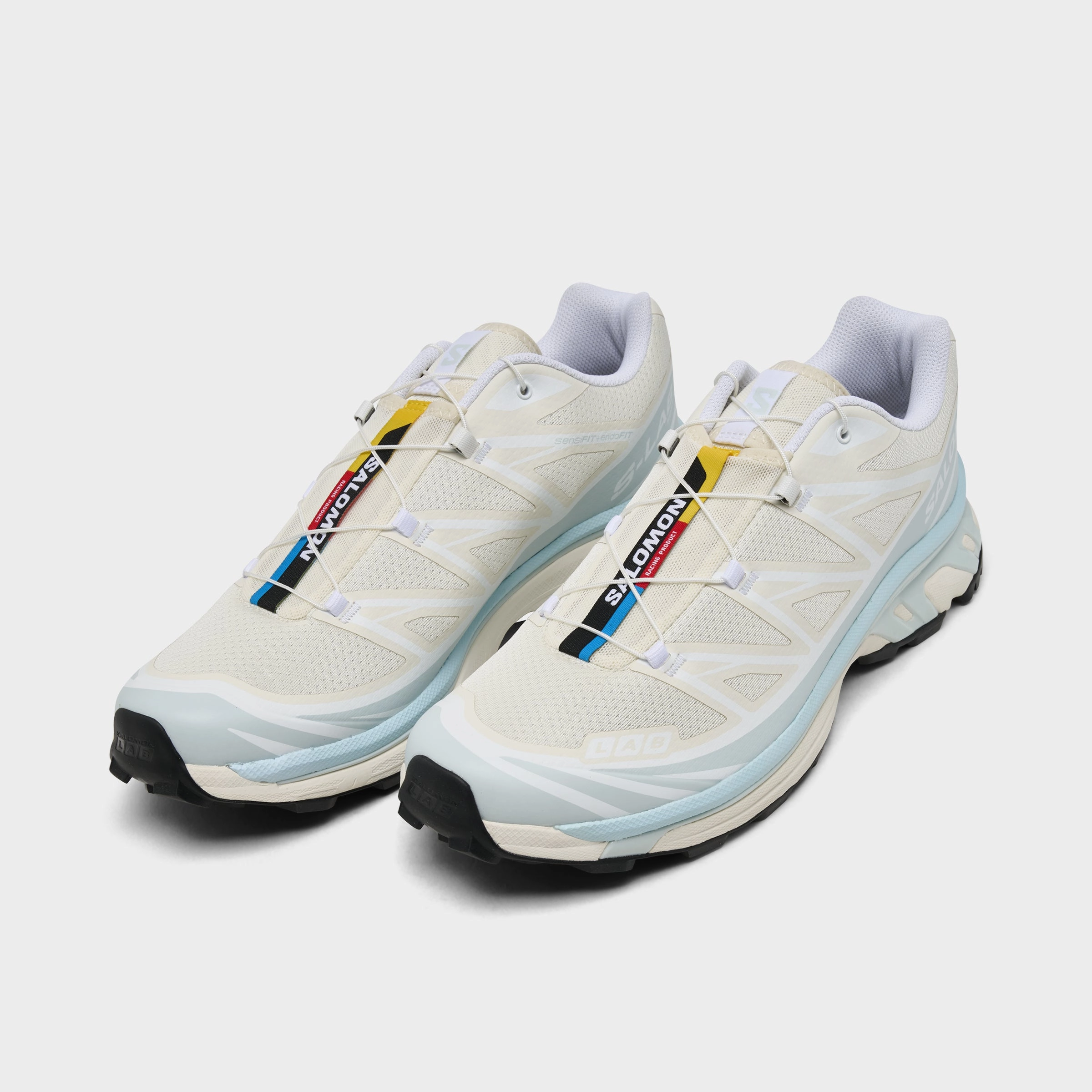 Salomon XT-6 Vanilla Ice / Ballad Blue - Iced Aqua Modern Silhouette Heel