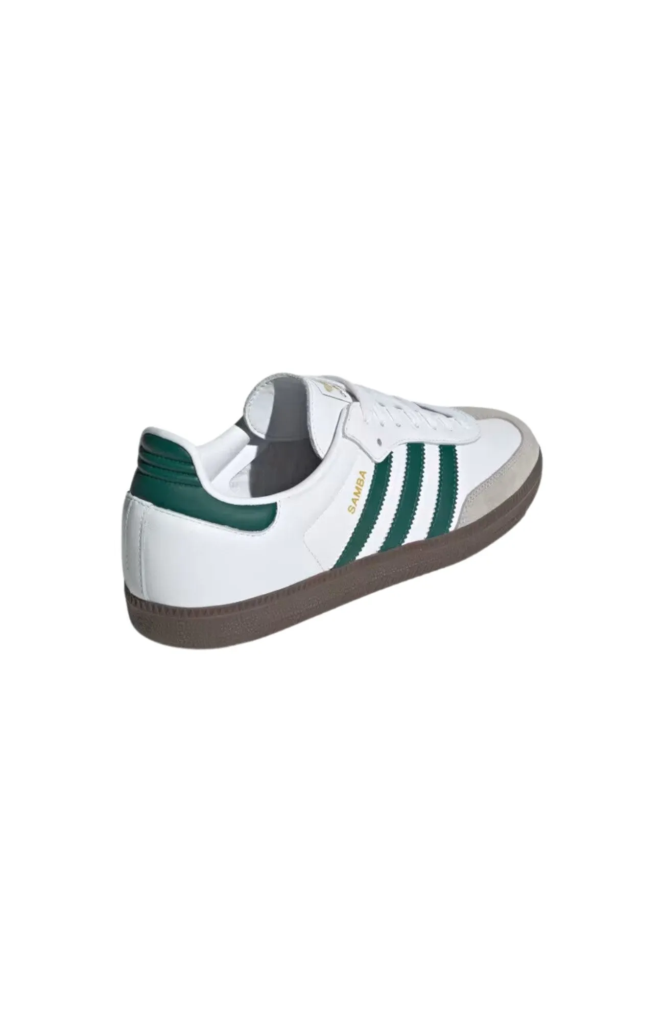 Samba OG Cloud White Collegiate Green Clear Granite skateboarders kids' shoes