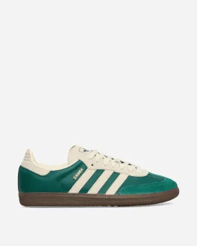 Samba OG Sneakers Collegiate Green / Cream White Lateral Support