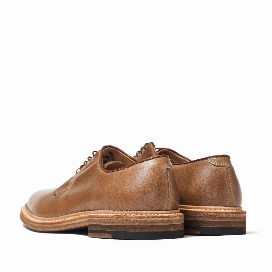 Alden Plain Toe Blucher Natural Chromexcel Breathable mesh