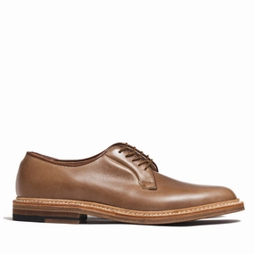 Bright Gold Fight Mode Alden Plain Toe Blucher Natural Chromexcel
