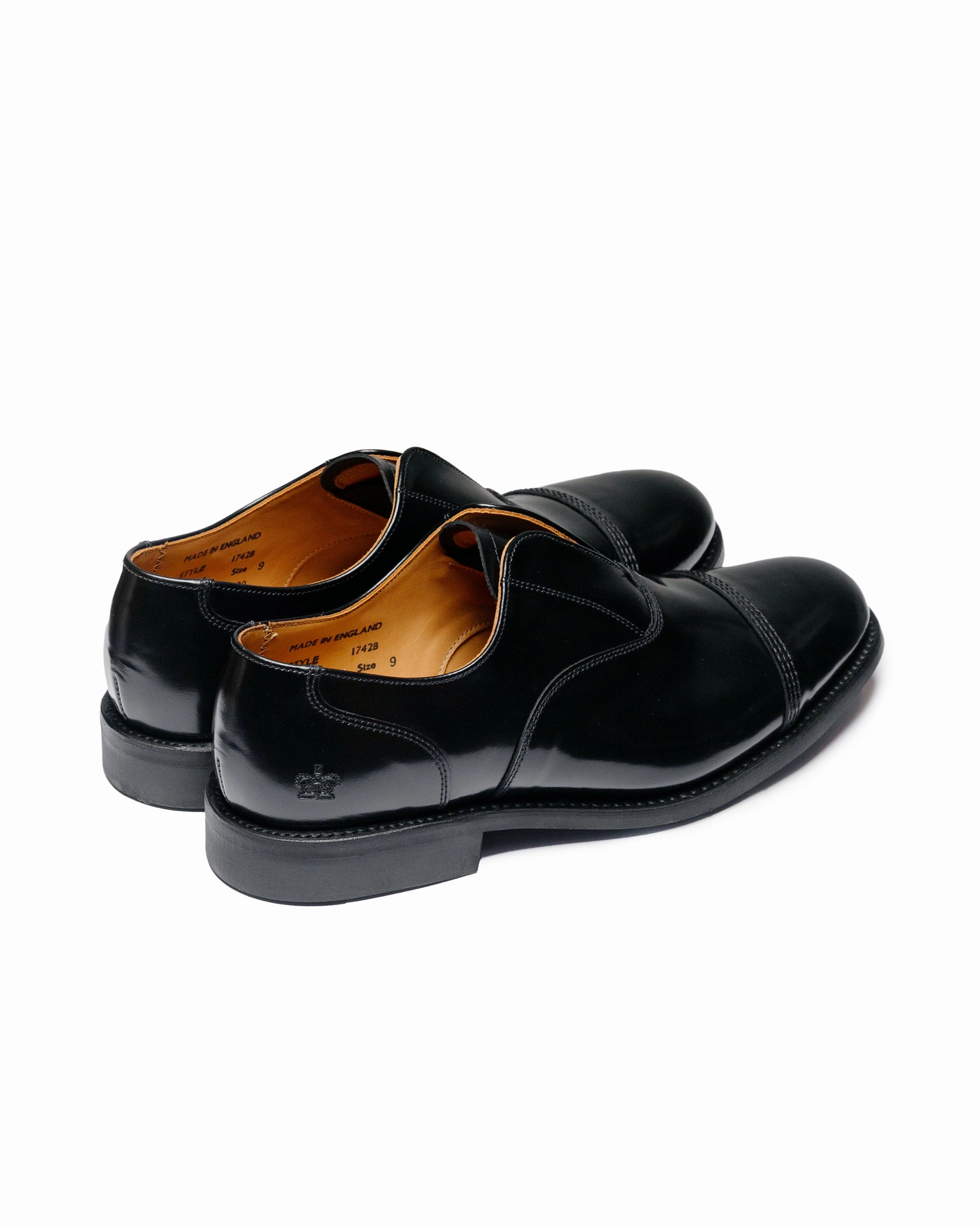 Sanders 1742B No Lace Shoe Black Ankle Support Quick Dash