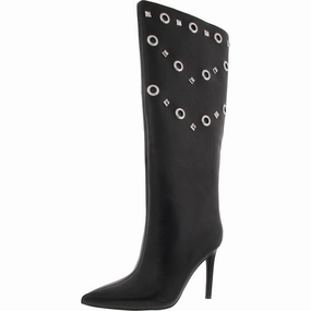 Seamless Comfort Work Commute Saqap Womens Leather Knee-High Boots