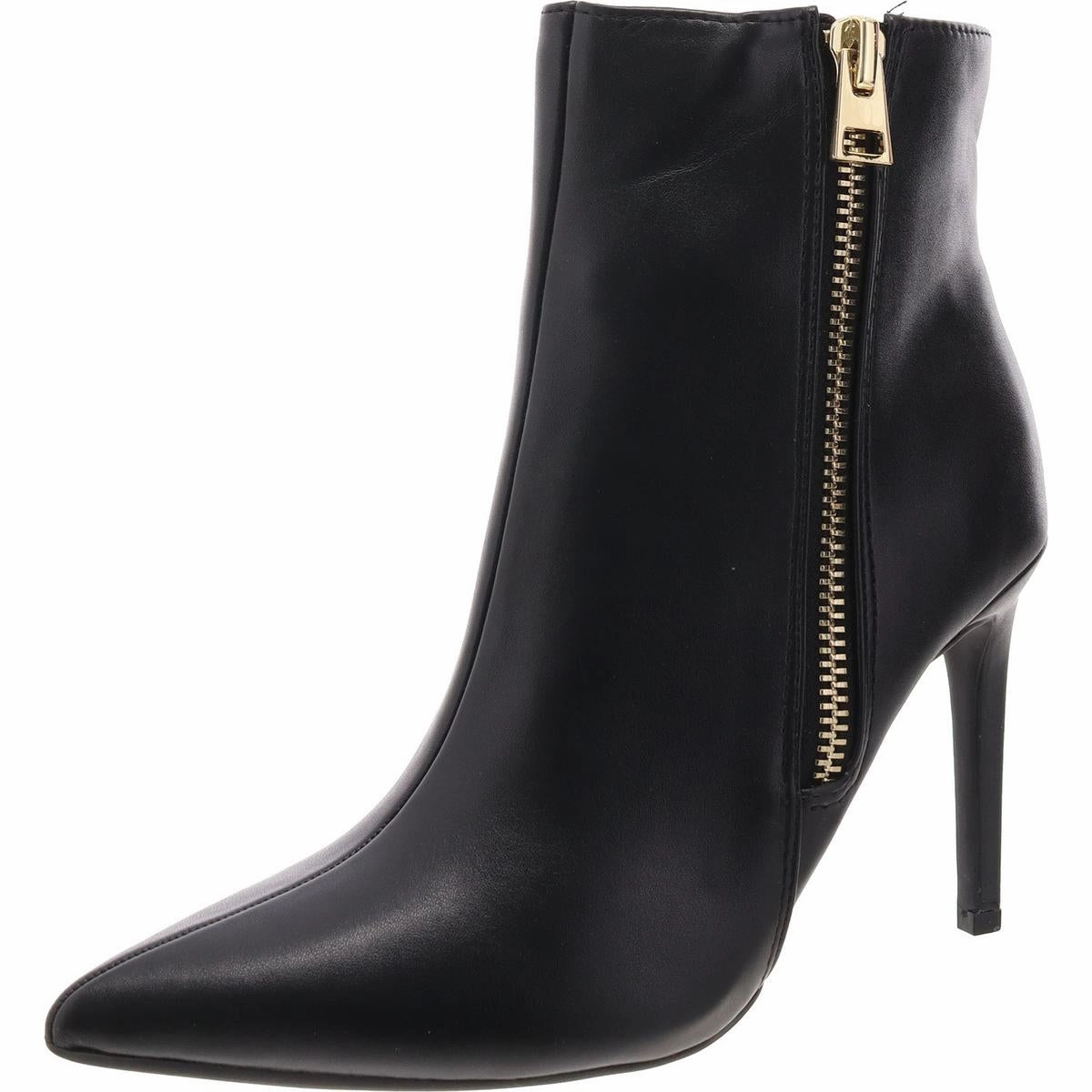 Casual Footwear Shock Absorbing Urban Traveler Sarishaa Womens Pointed Toe Heels Mid-Calf Boots