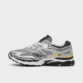 Sturdy Outsole Easy Day Saucony Juniors' Omni 9 White / Gold - Silver