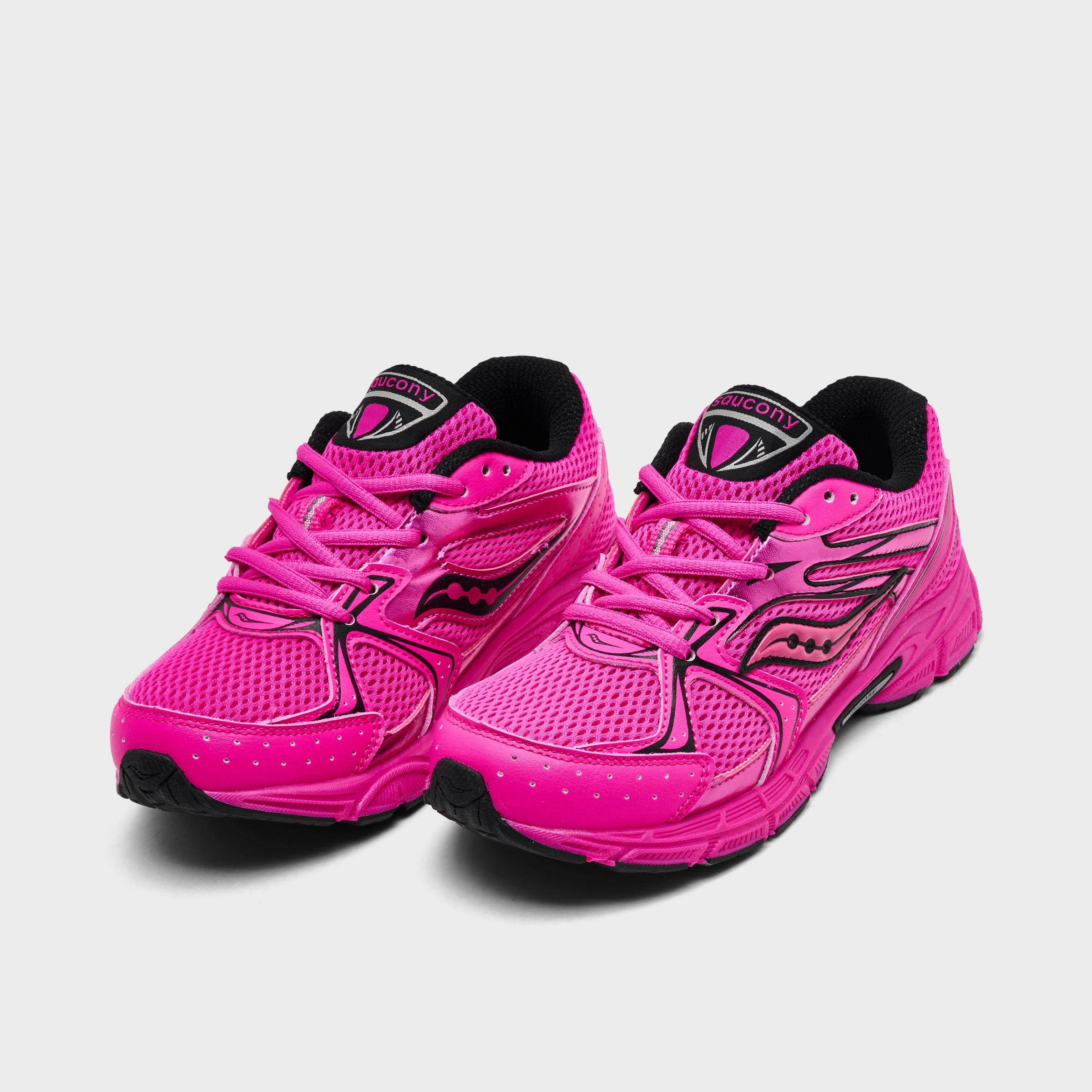 Saucony Juniors' Ride Millenium / Pink Lightweight Structure