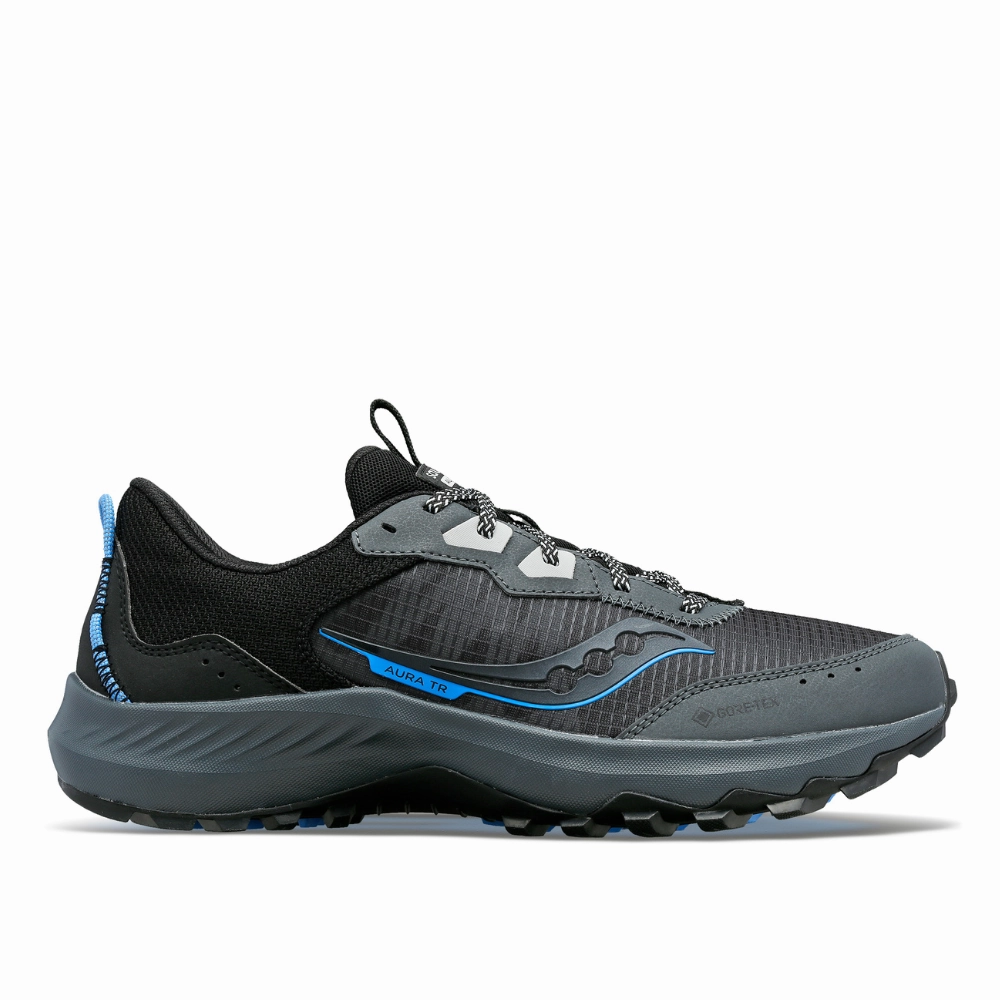 Saucony Men's Aura TR GTX Running Shoes teenage athletic shoes Traction Control