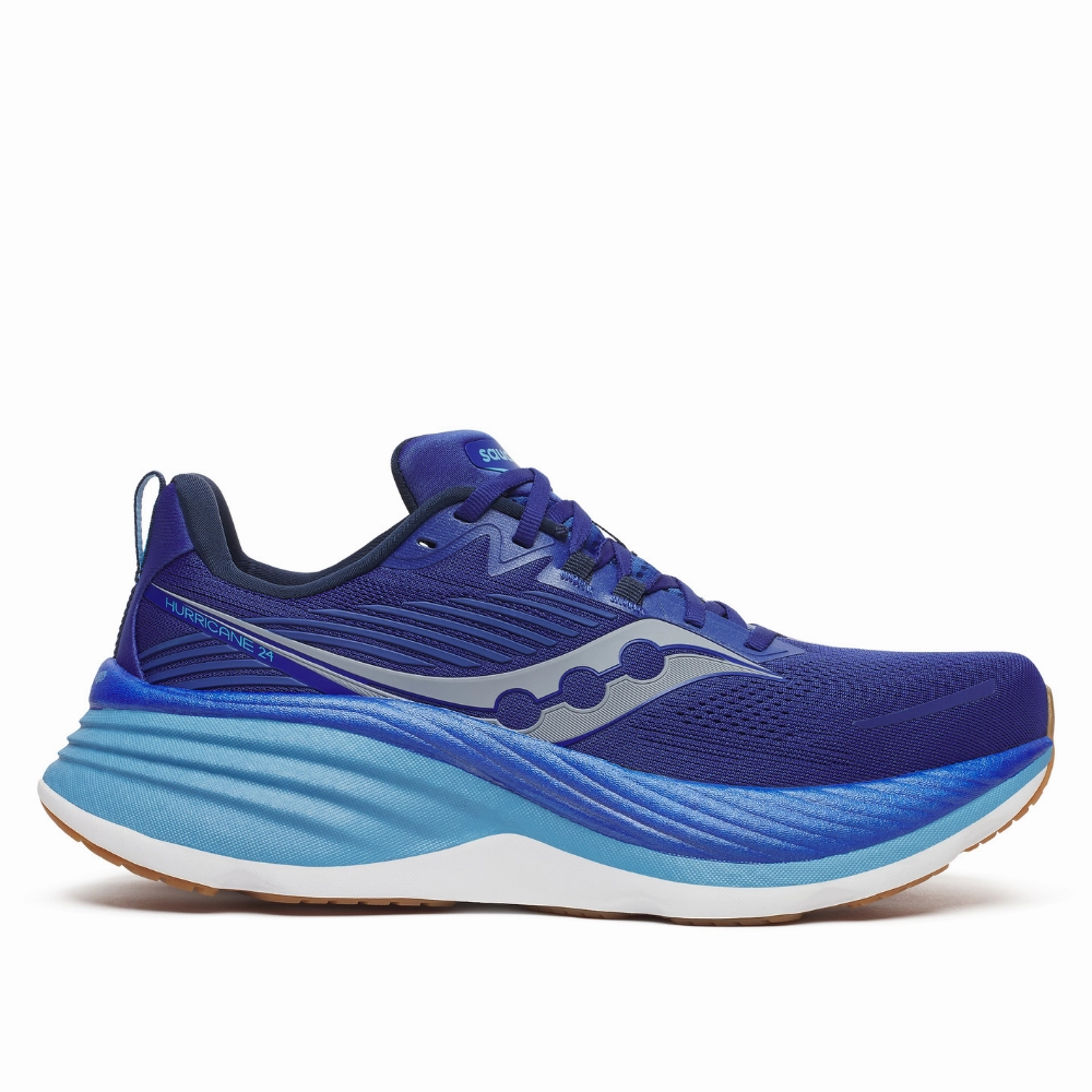 hill - running shoes Multi - surface Saucony Men's Hurricane 24 Running Shoes
