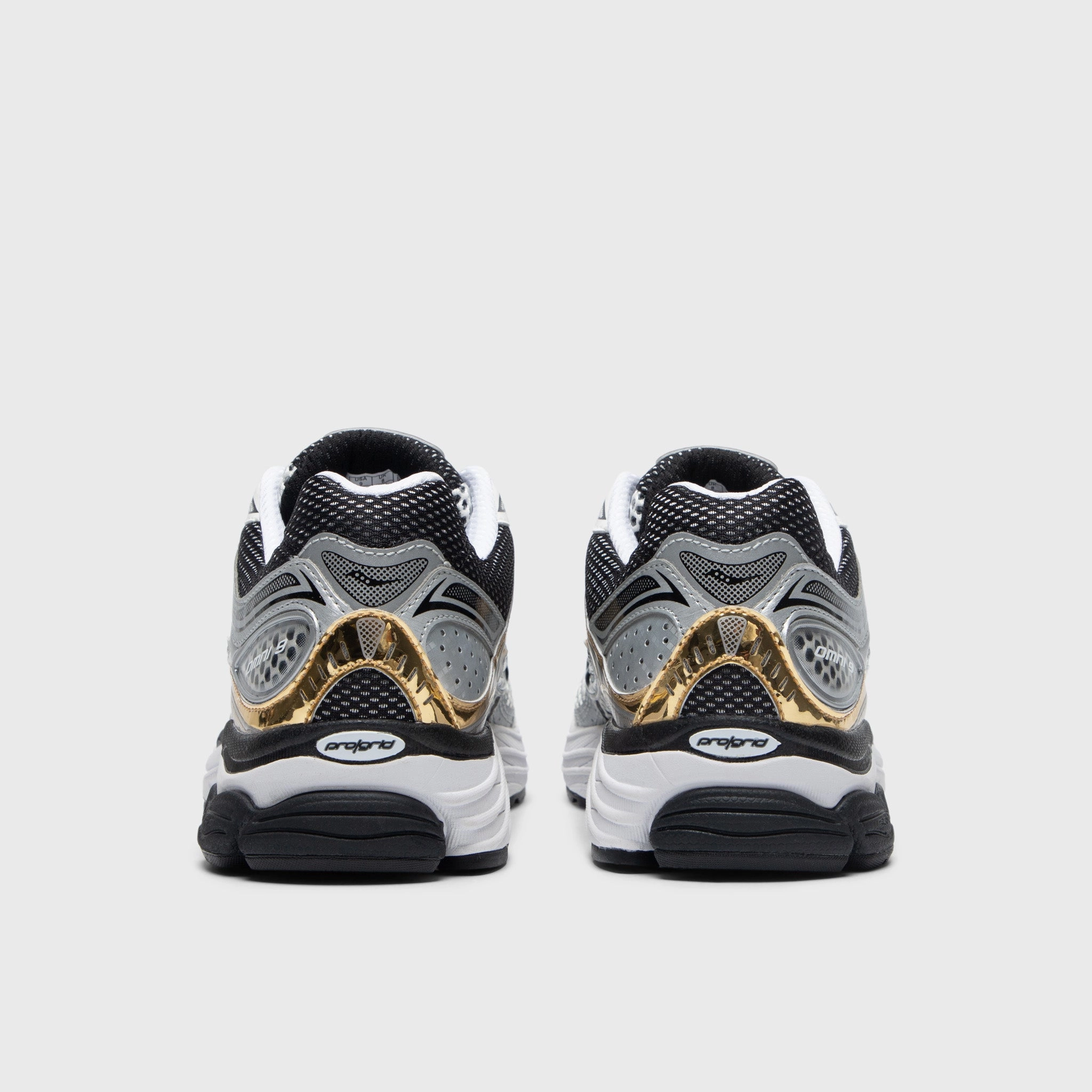 Saucony ProGrid Omni 9 Silver / Black - Gold Dawn Step Cushioned Upper