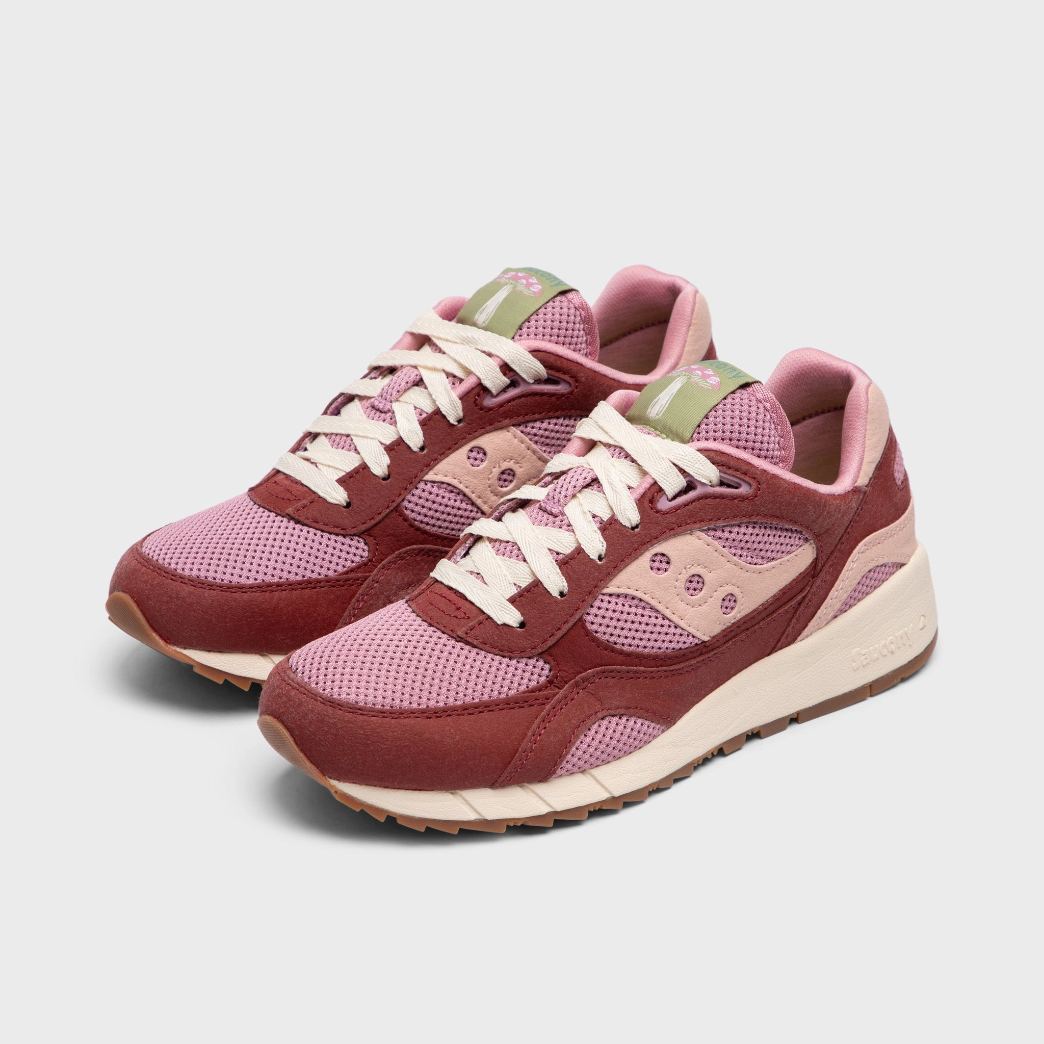 Saucony Shadow 6000 / Burgundy Shock   Absorbing Drive Ready