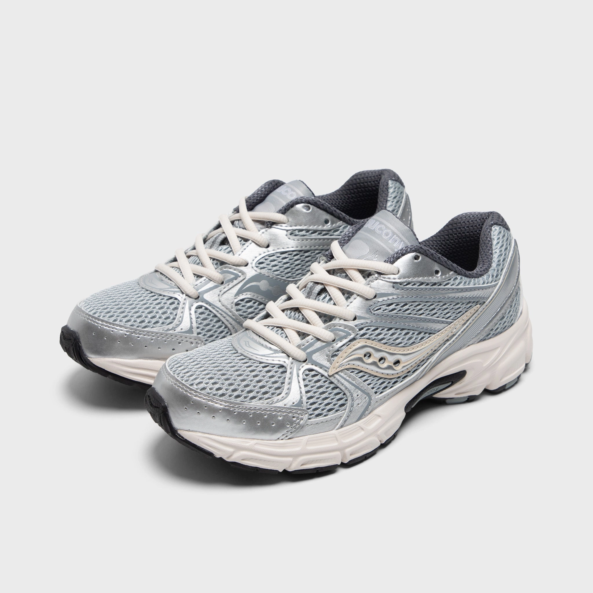 Saucony Women's Ride Millennium Silver / Cream Cruise Ready